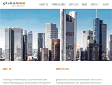 Tablet Screenshot of global-one.com